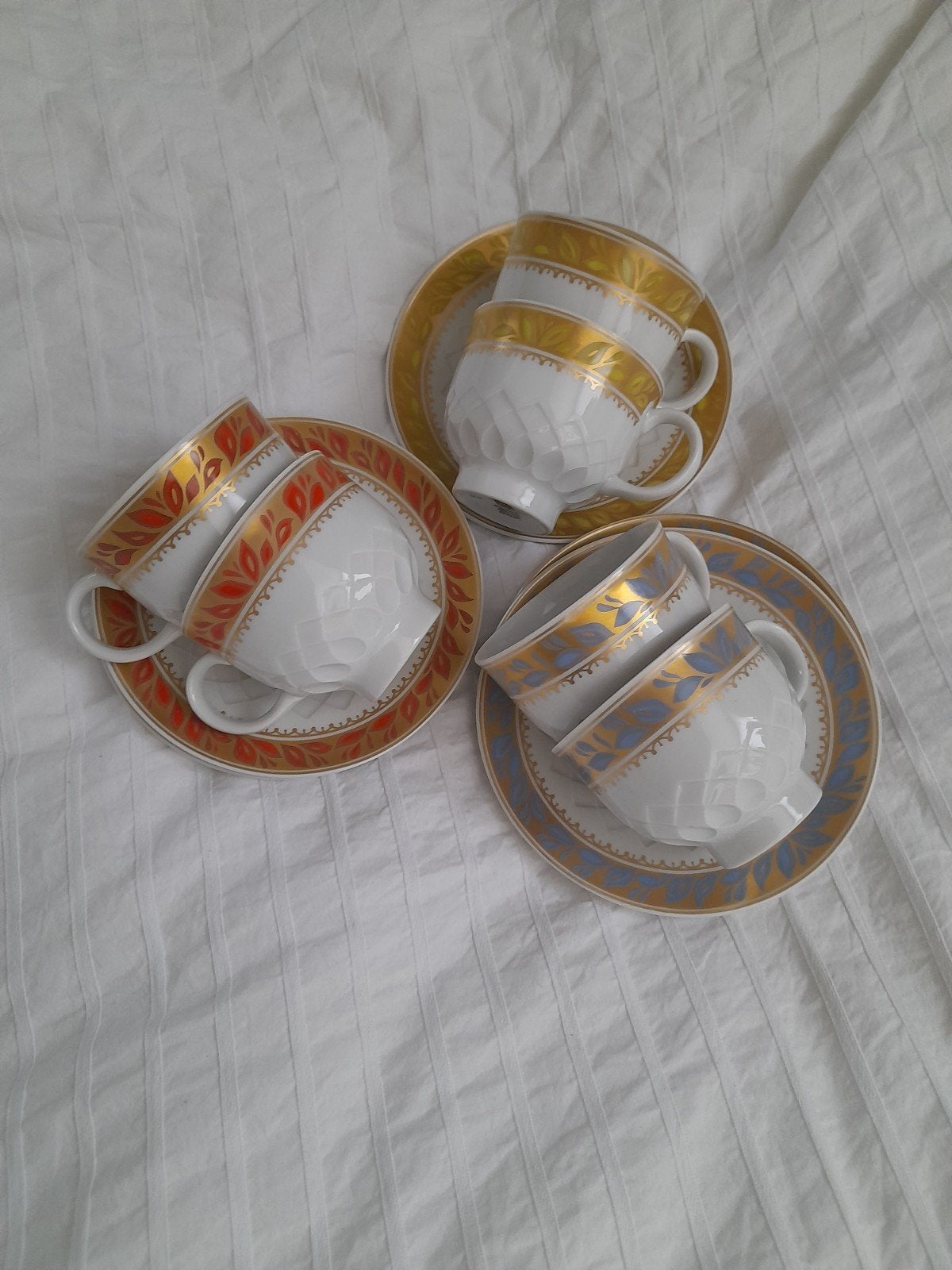 Vintage Schuman Arzberg Bavaria porselein kop en schotel s, Ophalen of Verzenden