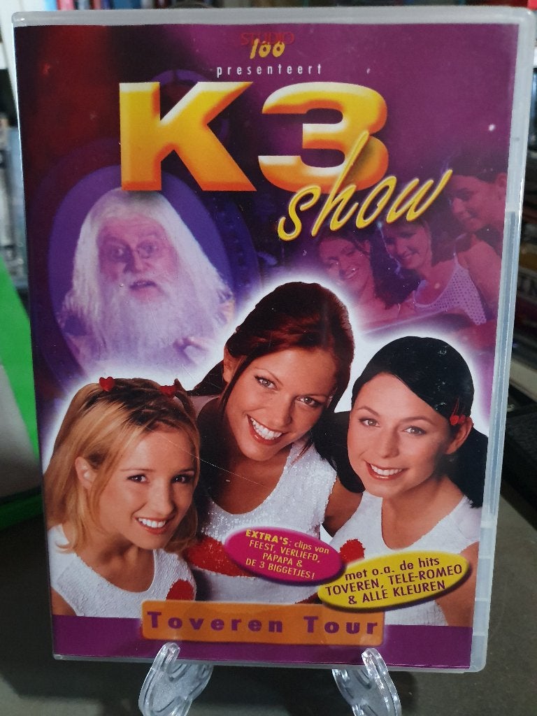 K3 Show toveren toer DVD, Cd's en Dvd's, Alle leeftijden, Ophalen, Zo goed als nieuw