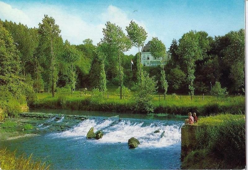 A40 Ongelopen ansichtkaart Valkenburg Houthem Waterval, Ophalen of Verzenden, 1980 tot heden, Ongelopen, Limburg