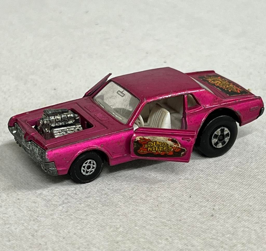 1970 Matchbox Speed Kings Cougar Dynamite Dragster K-21 K21, Gebruikt, Auto, Matchbox, Ophalen of Verzenden