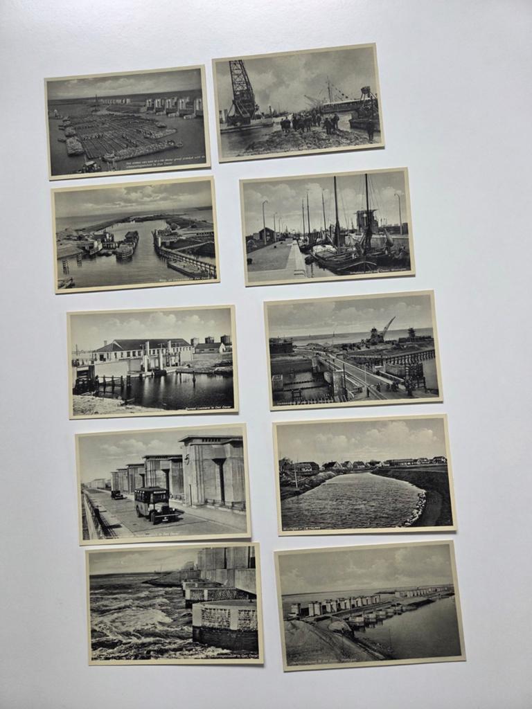Souvenir Zuiderzeewerken - Ansichtkaarten set, Ophalen of Verzenden, 1920 tot 1940, Noord-Holland