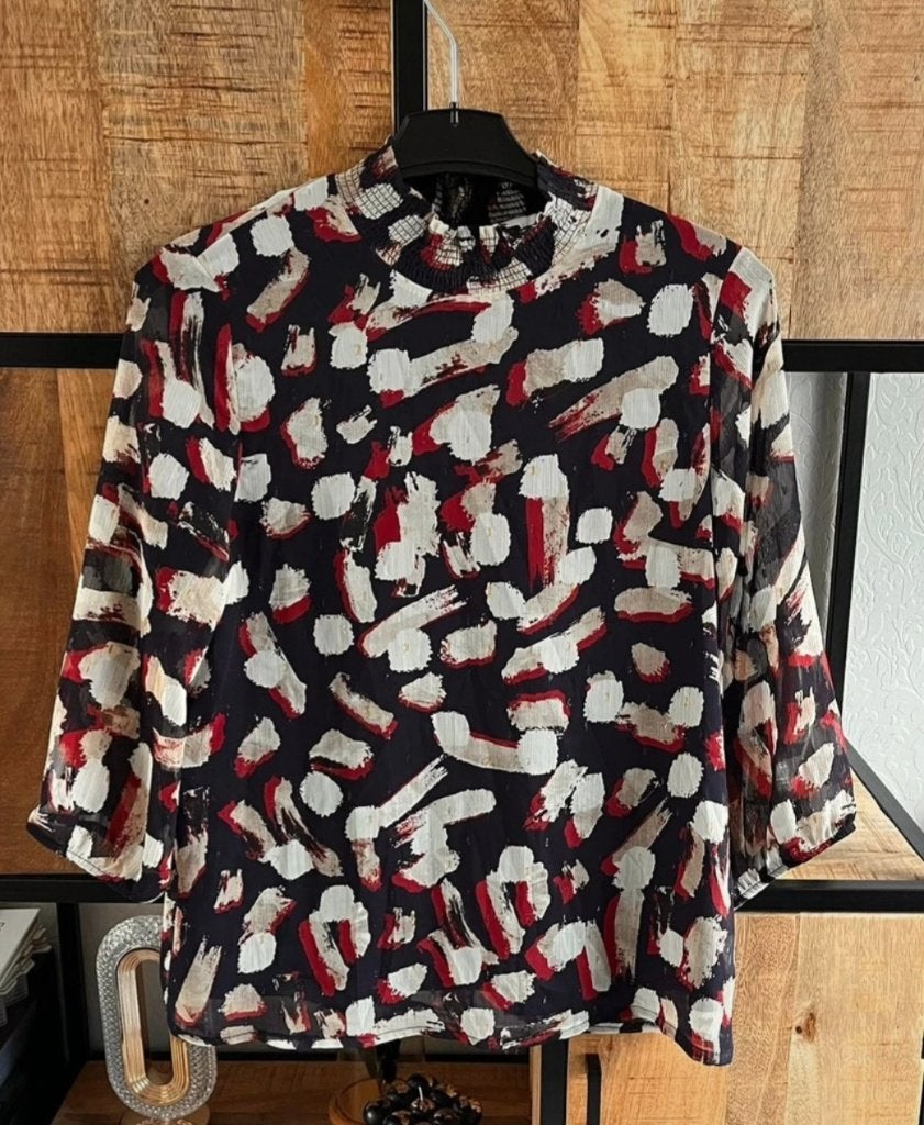 Bel & Bo shirtje maat 40 zgan, Kleding | Dames, Ophalen of Verzenden, Zo goed als nieuw, Maat 38/40 (M), Blauw