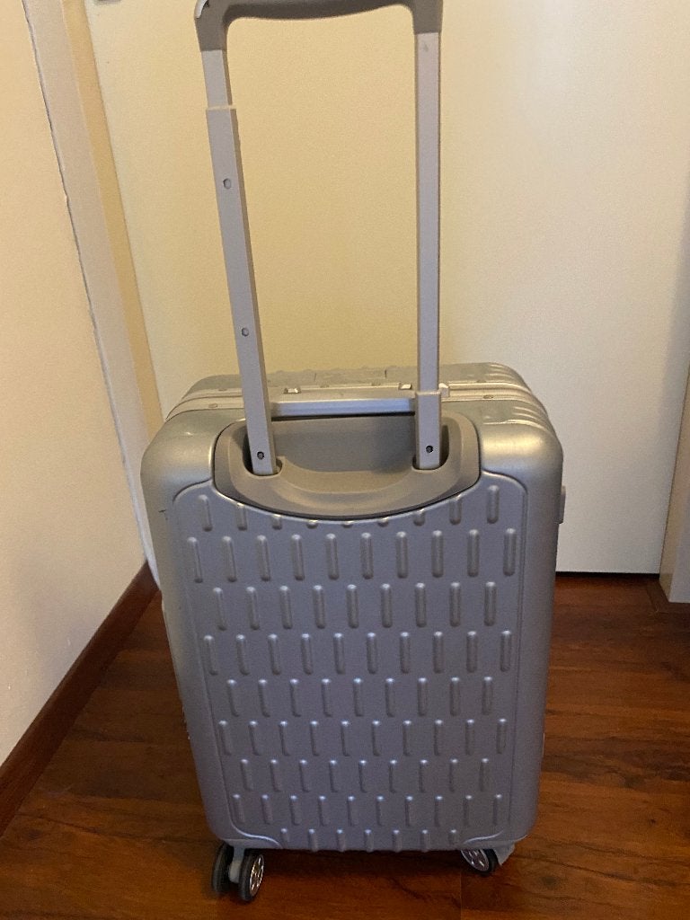 koffer, Minder dan 50 cm, Zo goed als nieuw, Metaal, 35 tot 45 cm