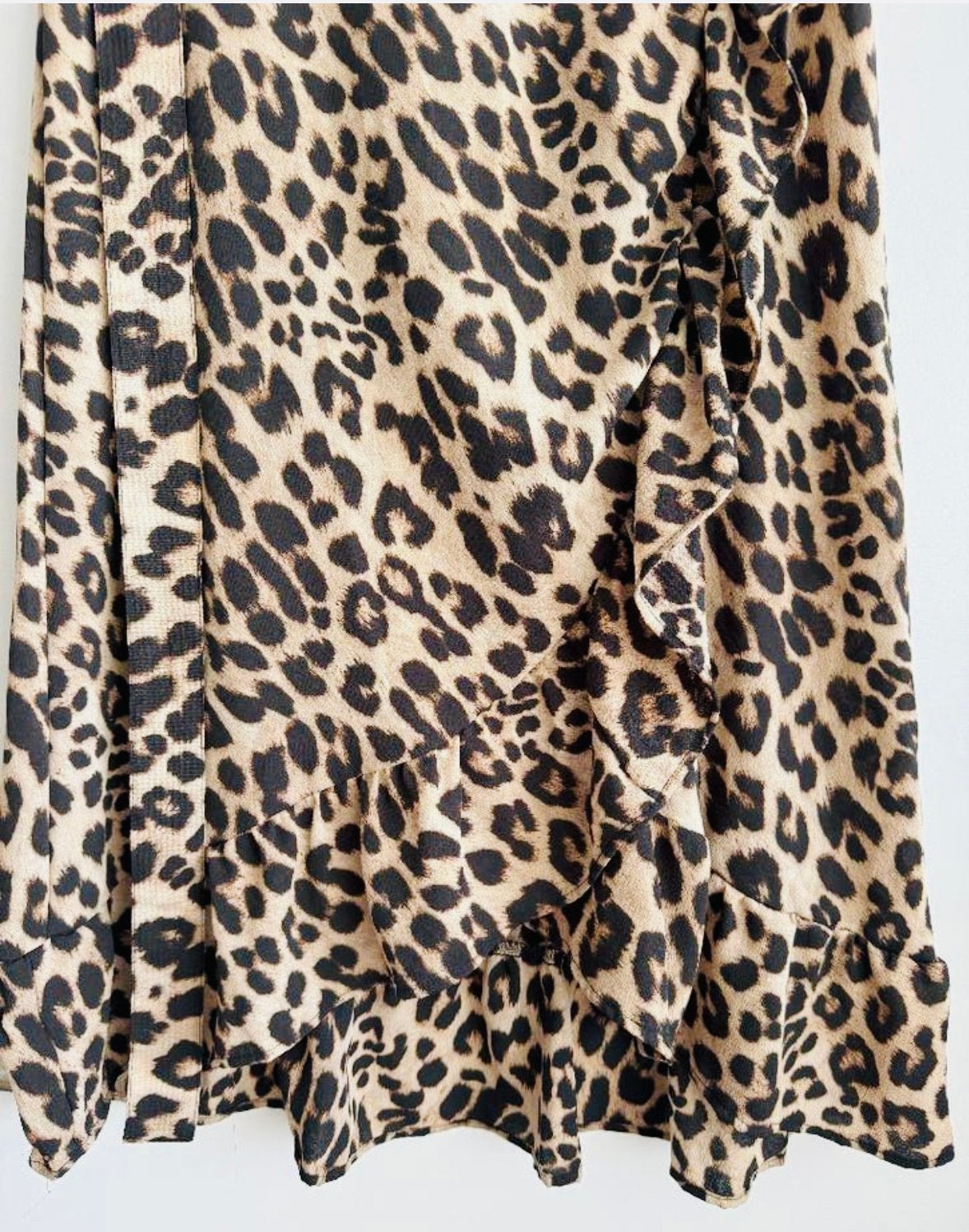 My jewellery leopard wikkelrok, Kleding | Dames, Rokken, Ophalen, Zo goed als nieuw, Boven de knie