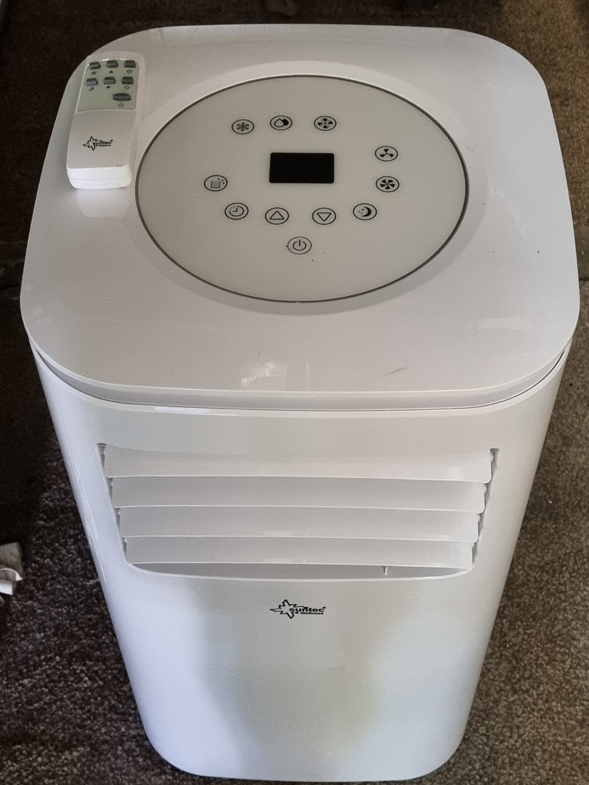 airco suntech wellnes 9000btu compleet, Ophalen, Mobiele airco, Afstandsbediening, 2 snelheden