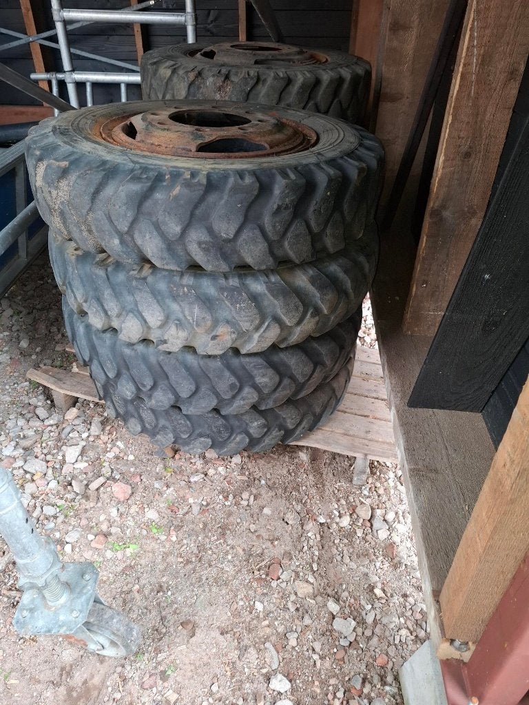 banden met velg, Ophalen
