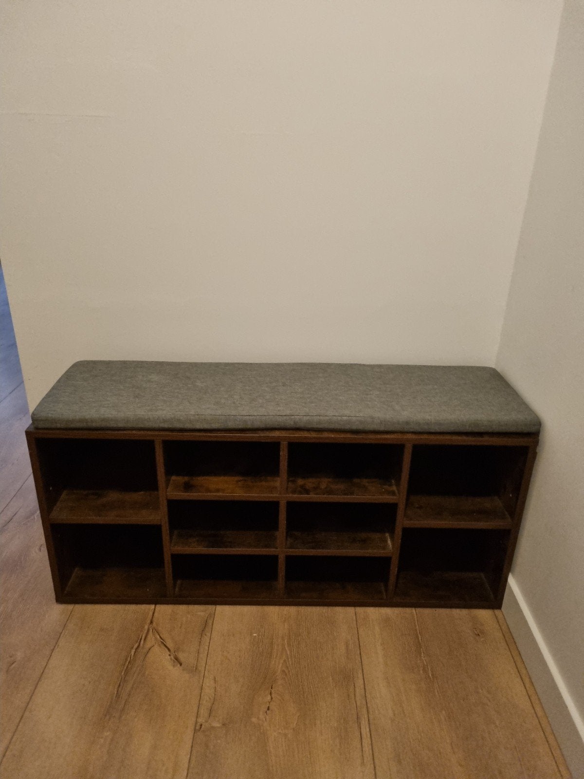 Schoenenbankje met kussen, Huis en Inrichting, Ophalen, Zo goed als nieuw, Modern, functioneel