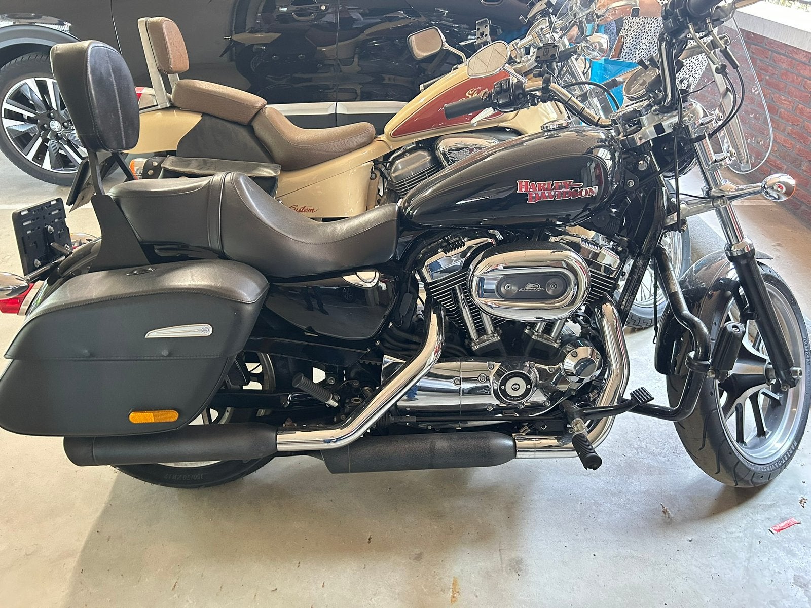 Harley Davidson Super Low 1200 Touring, Motoren, 2 cilinders, Gebruikt, 1202 cc, Particulier