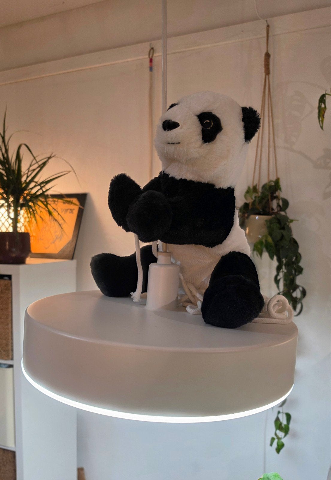 IKEA NYMANE Hanglamp - Smart Verlichting (Tradfri/Dirigera), Ophalen, Gebruikt, Kunststof