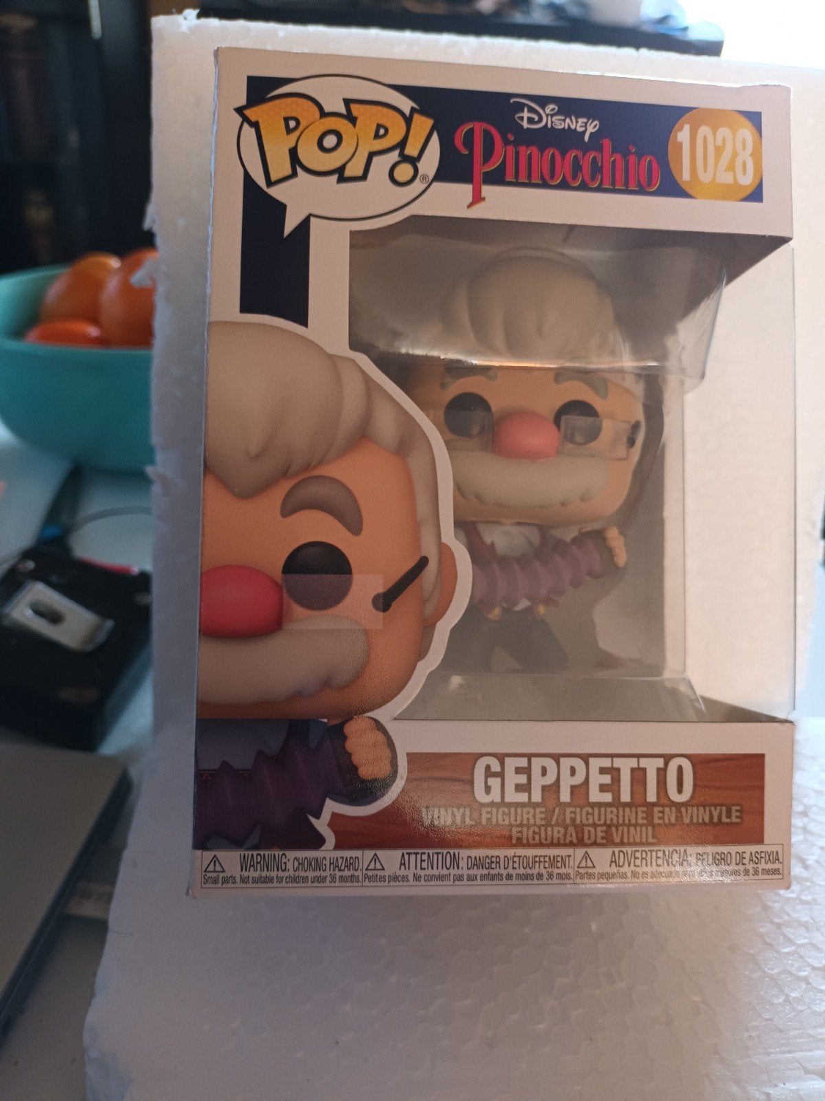 Funko Pop! Disney Pinocchio Geppetto #1028, Ophalen of Verzenden, Zo goed als nieuw