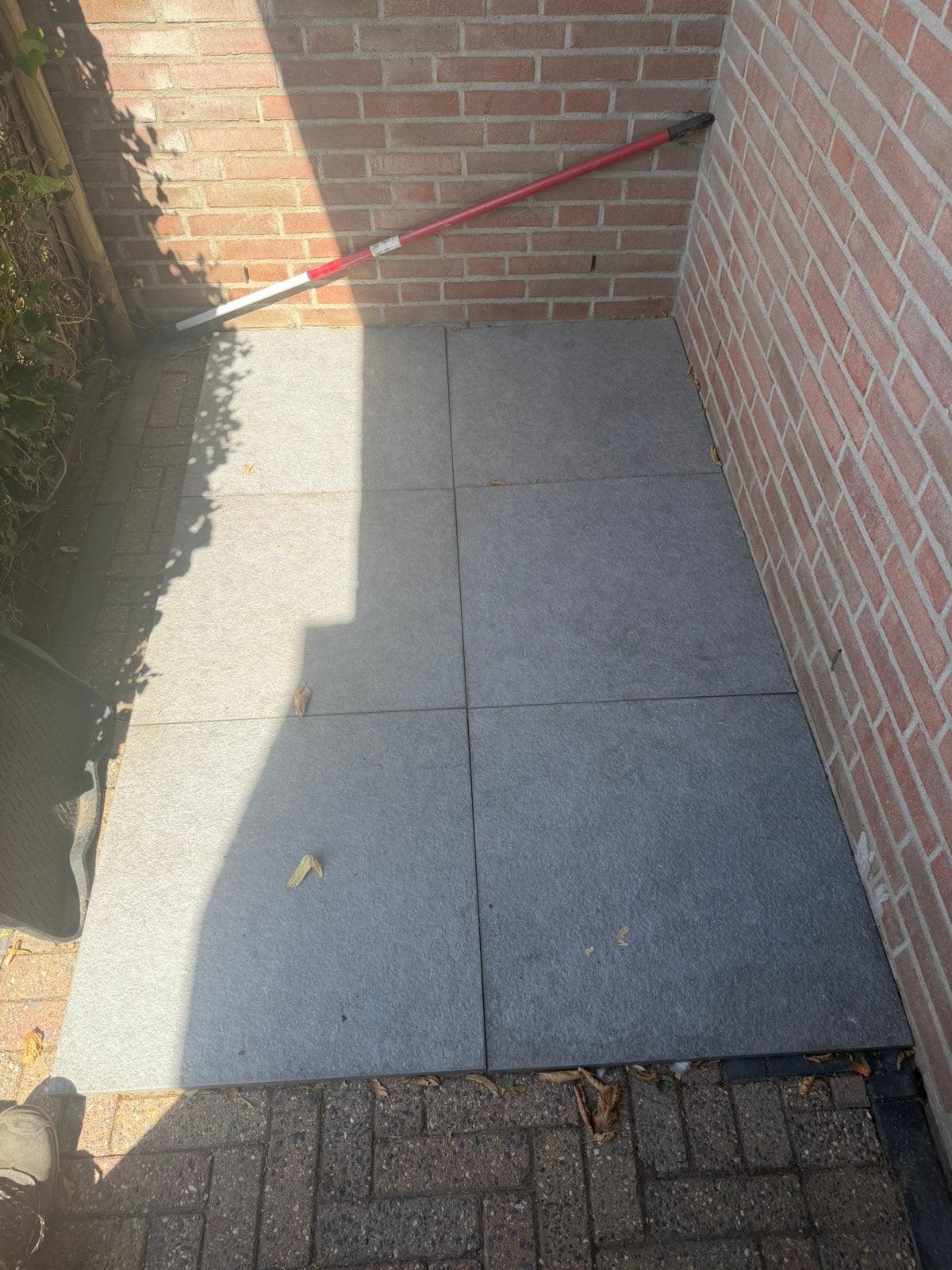 Balkontegels 60x60, Tuin en Terras, Ophalen, Gebruikt, Hout