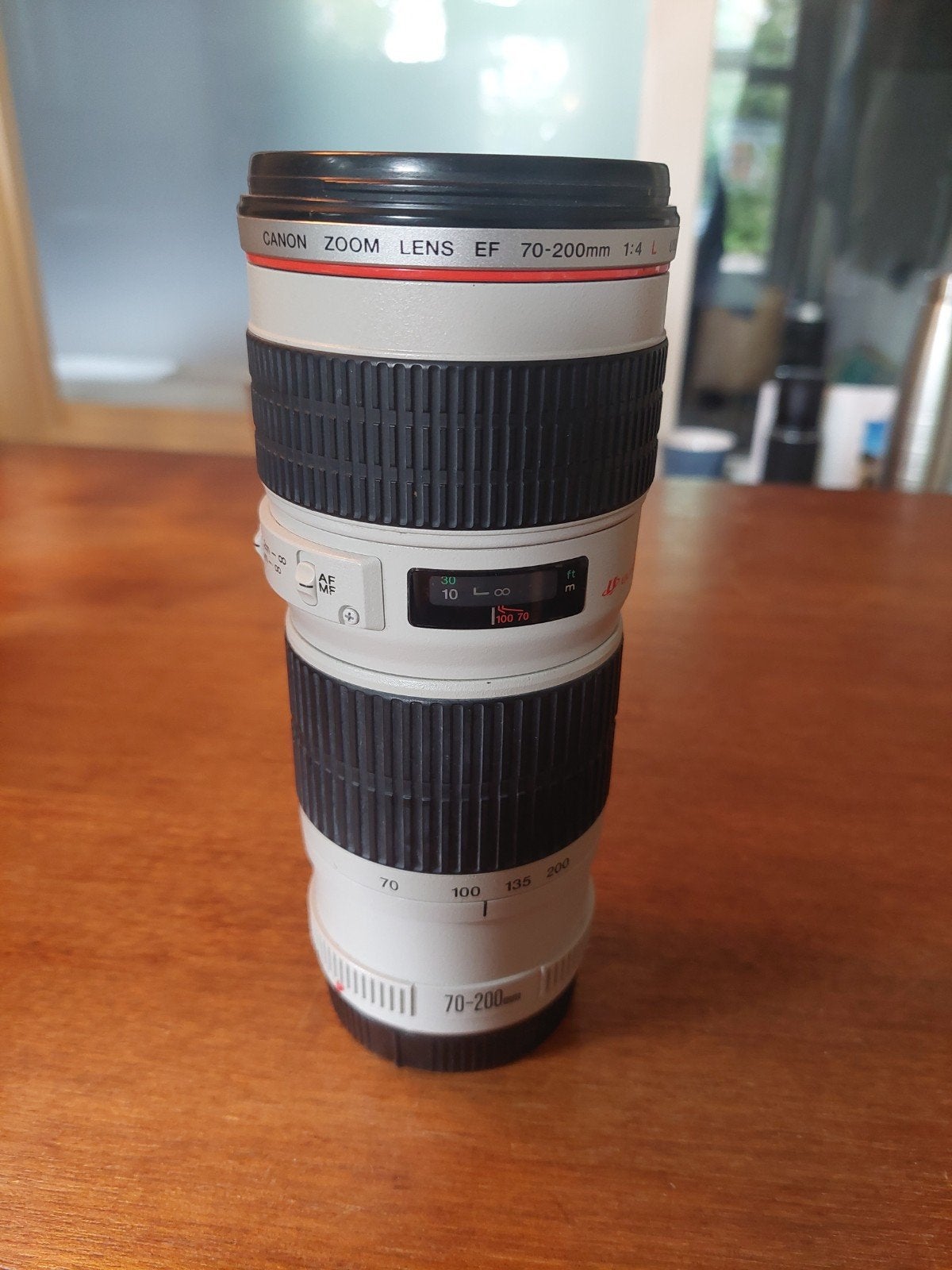 Canon Zoom Lens EF 70-200mm 1:4 L + B&W filter, Gebruikt, Canon, Zoom, Canon EF