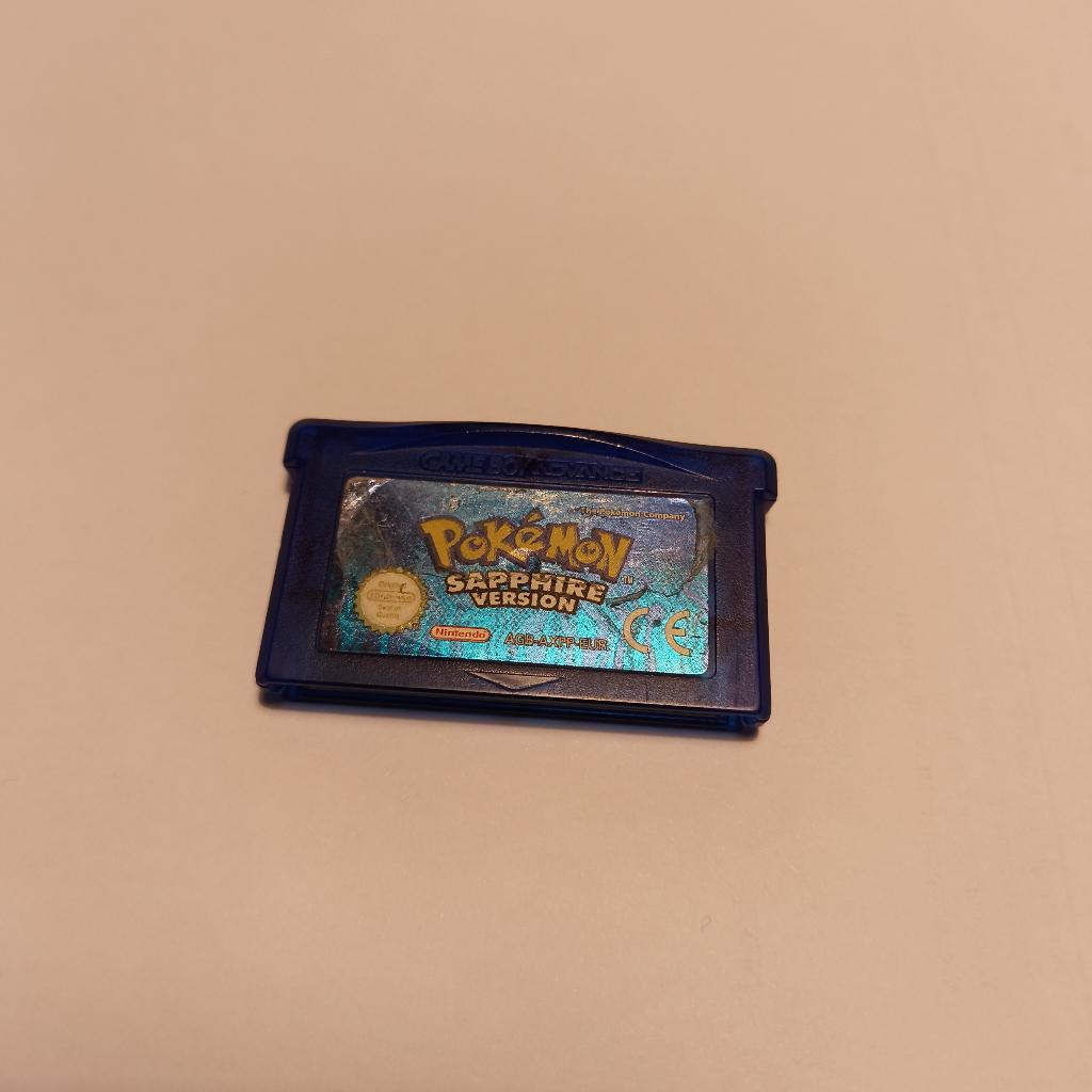 Pokémon Sapphire, Ophalen, Gebruikt, 1 speler, Role Playing Game (Rpg)