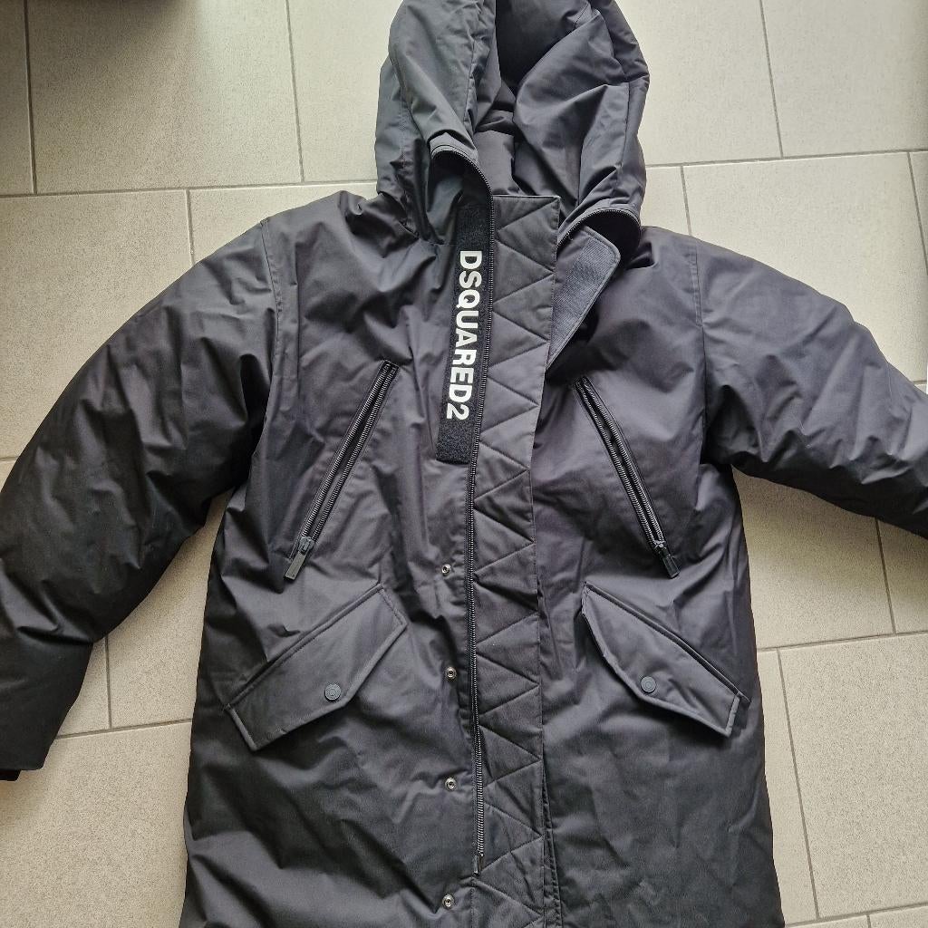 Dsquared2 Parka Jas Kaban Gloednieuw!, Kleding | Heren, Jassen | Winter, Dsquared2, Maat 48/50 (M), Zwart, Nieuw