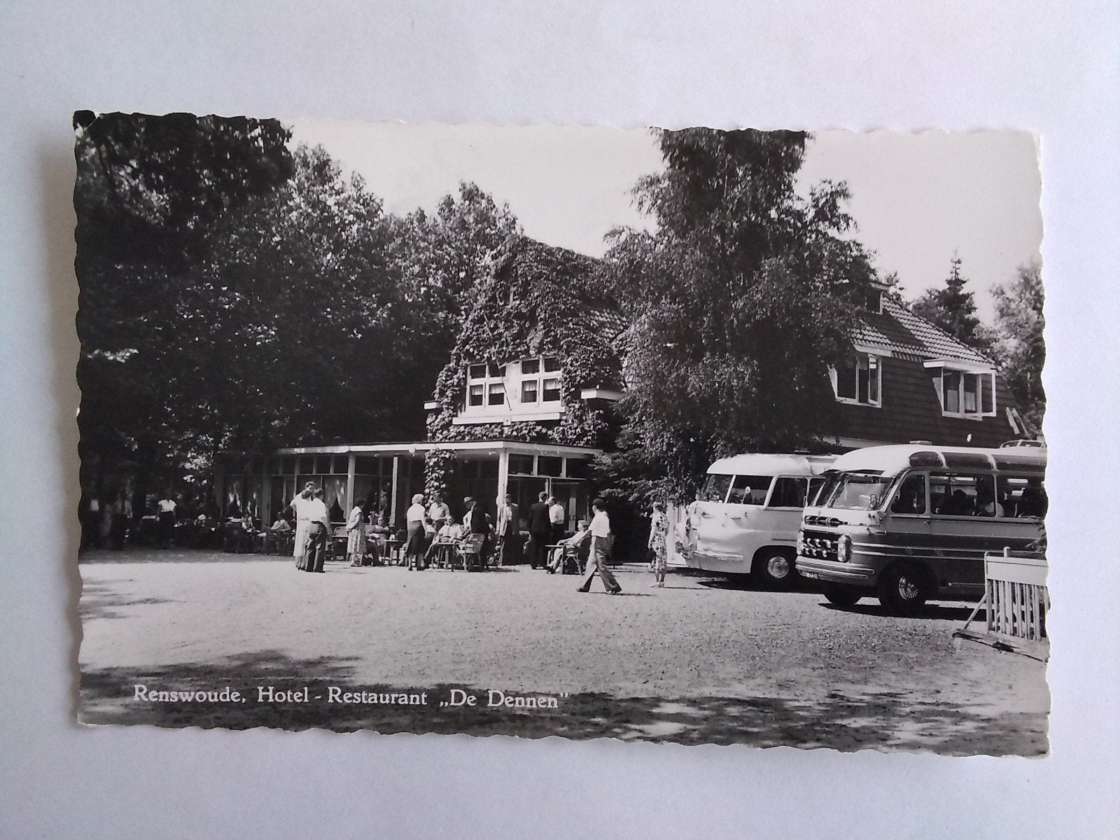 Ansichtkaart Renswoude Hotel Restaurant De Dennen, Verzenden, Zuid-Holland