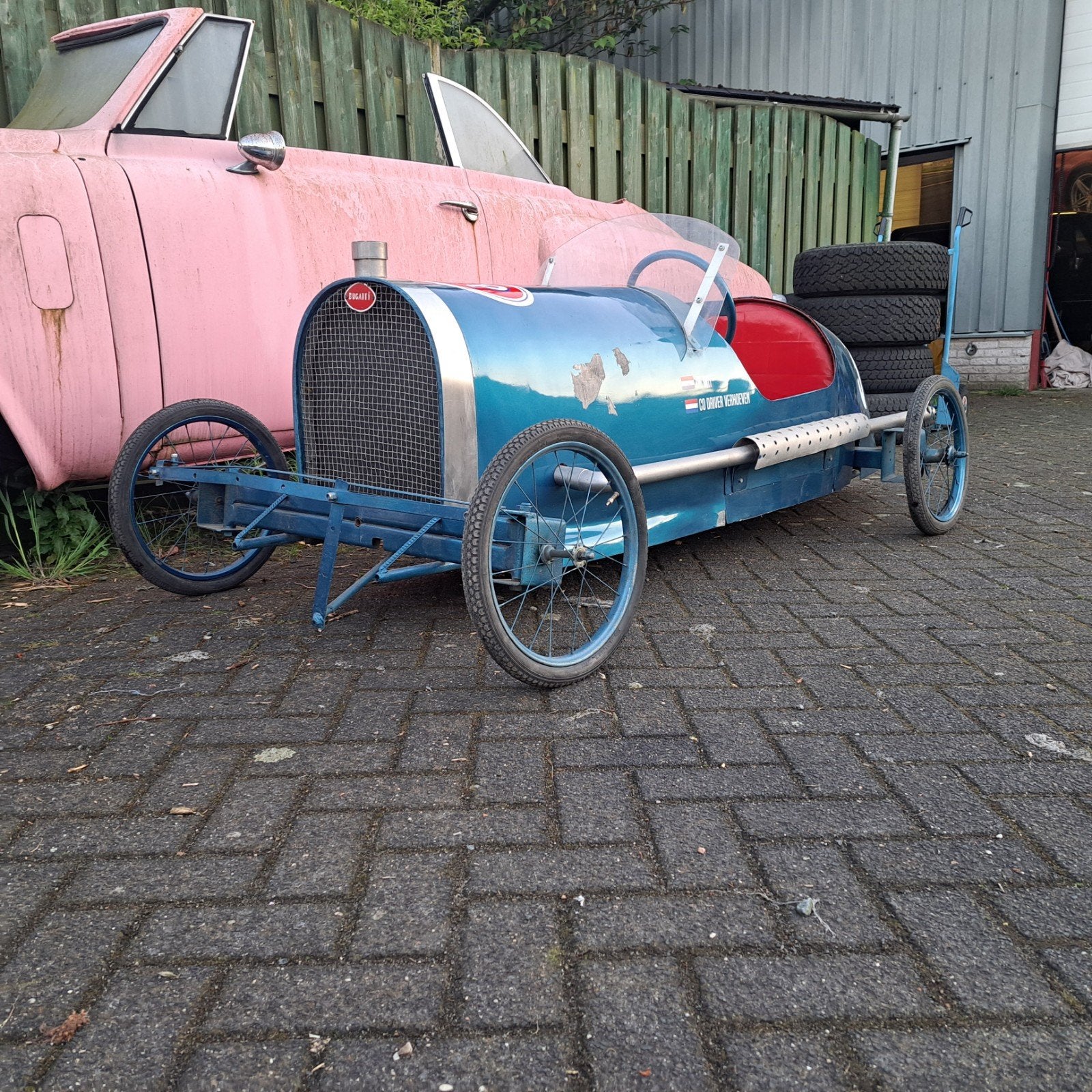Bugatti Classic Racer replica '30, Ophalen, Gebruikt