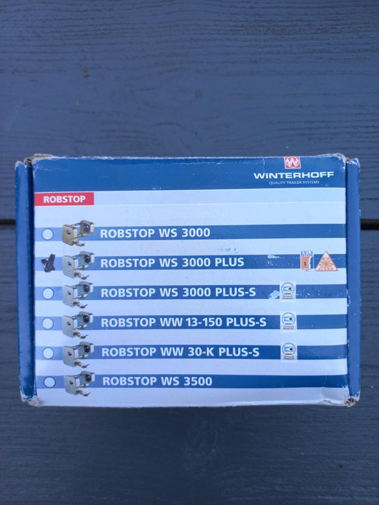 Winterhoff Koppelingsslot Robstop WS 3000 Plus, Caravans en Kamperen, Ophalen of Verzenden, Gebruikt