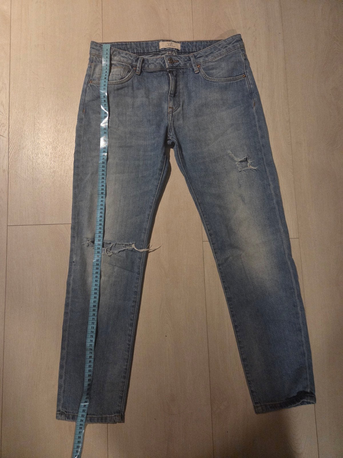 COJ Vintage Denim Gescheurde Jeans - Maat W33, Kleding | Dames, Blauw, COJ, Ophalen of Verzenden, W33 - W36 (confectie 42/44)
