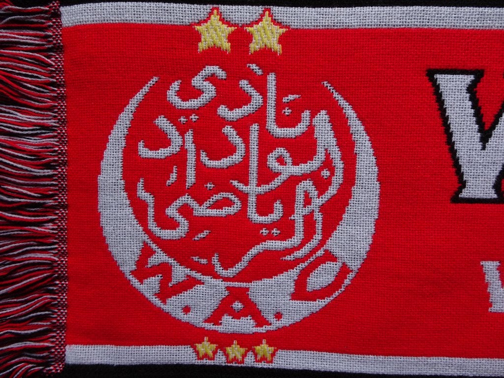sjaal Wydad Casablanca (Marokko), Ophalen of Verzenden, Nieuw, Buitenlandse clubs, Vaantje of Sjaal