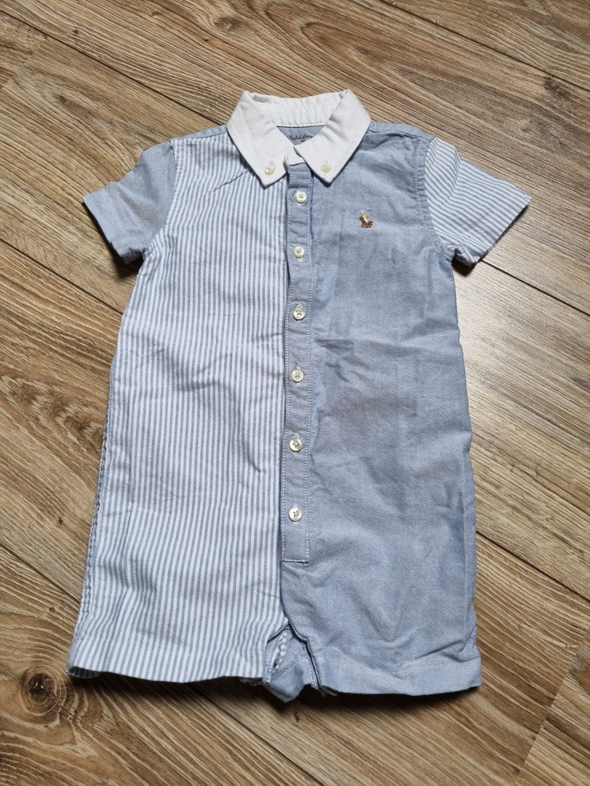 Ralph lauren pakje maatje 74/80, Kinderen en Baby's, Babykleding | Maat 74, Ophalen of Verzenden, Zo goed als nieuw, Pakje, Jongetje