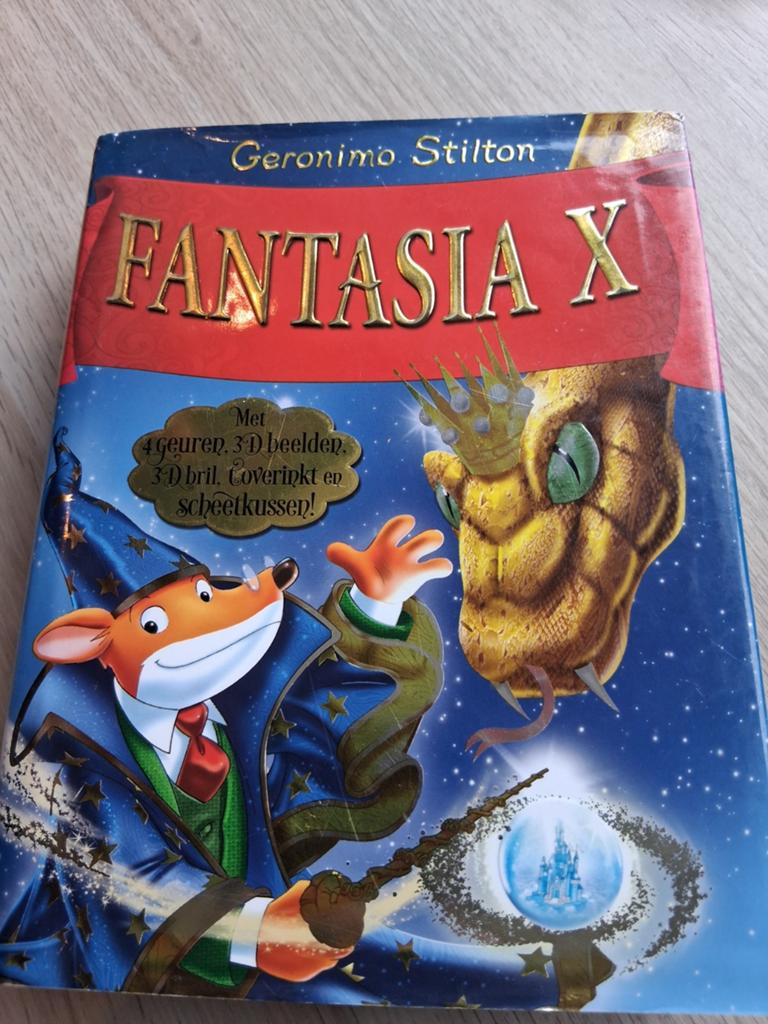 Geronimo Stilton Fantasia X - Avontuurlijk Kinderboek, Ophalen of Verzenden, Gelezen, Geronimo Stilton, Fictie
