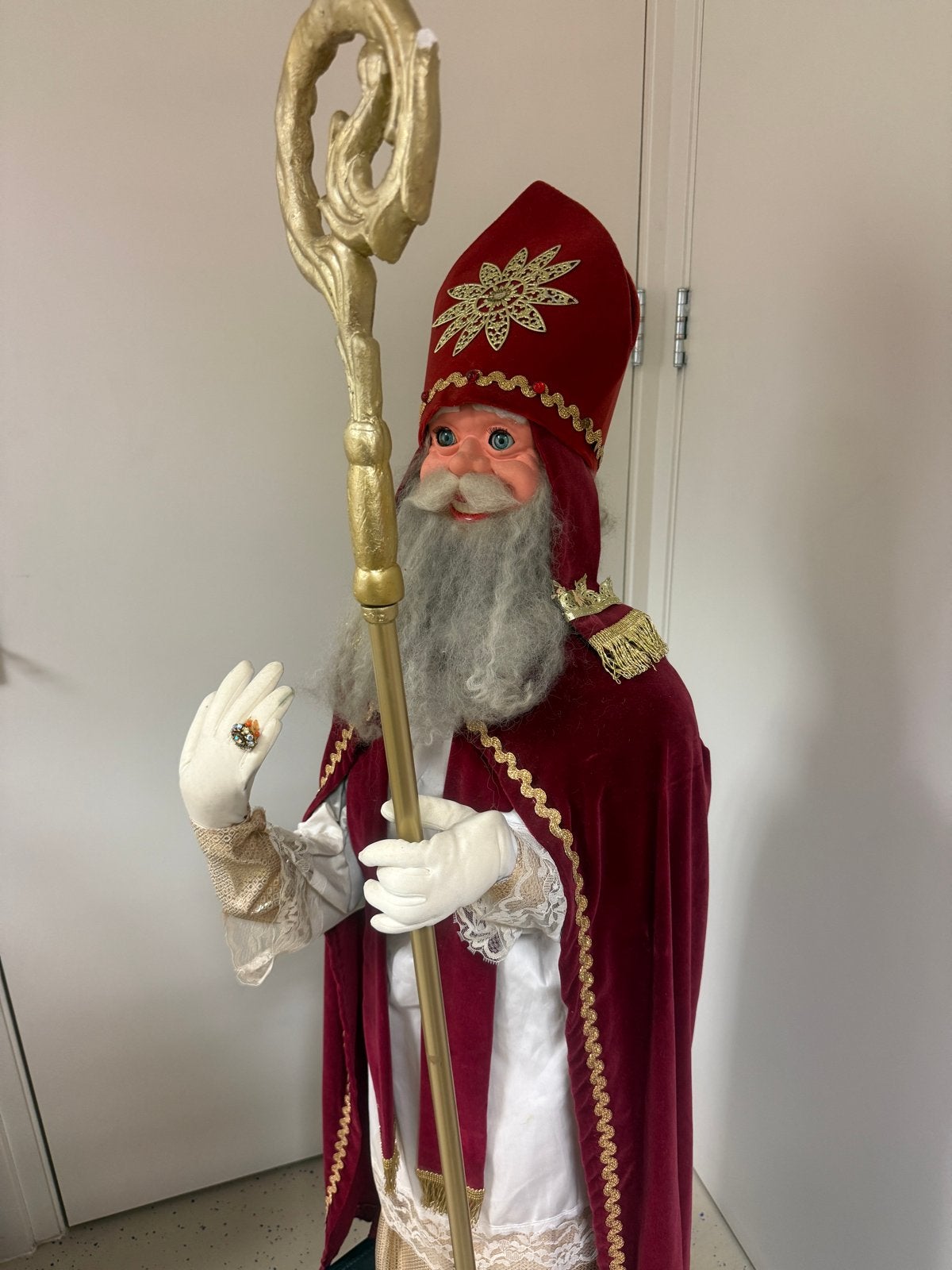 Ruitentikker Sinterklaas automaton, Ophalen of Verzenden, Gebruikt