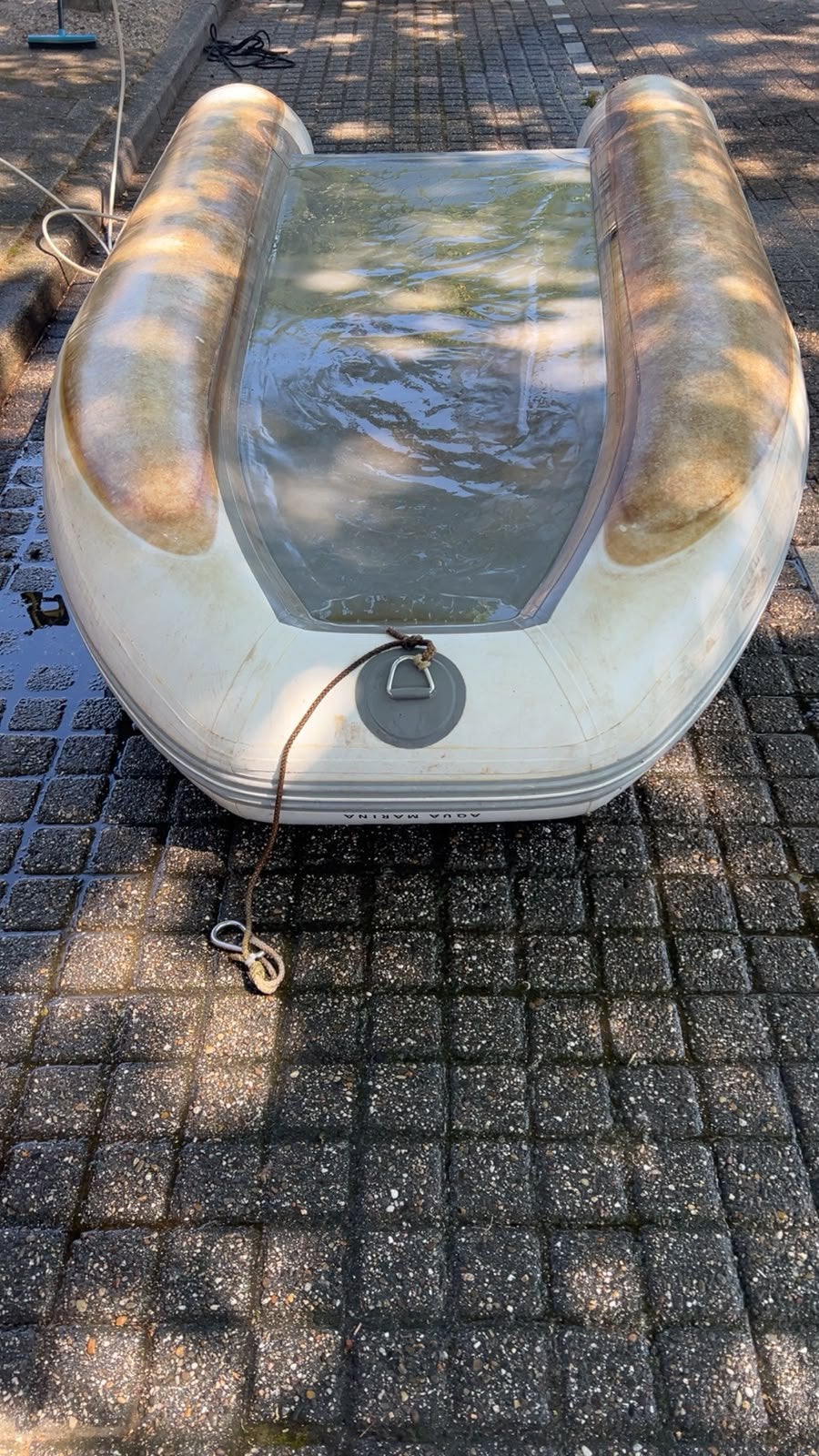 Aqua Marina  rubberboot, Ophalen of Verzenden, Zo goed als nieuw, Overige typen, Motorboot