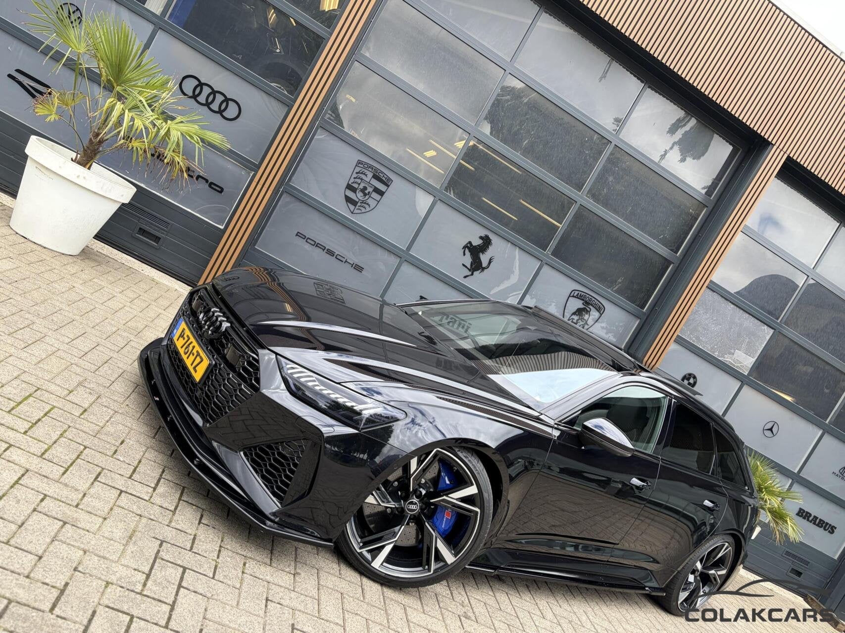 Audi RS6 RS6 4.0 TFSI V8 Keramisch-Pano-601PK-4-wiel sturing, Auto's, Audi, Automaat, Gebruikt, 600 pk, Leder