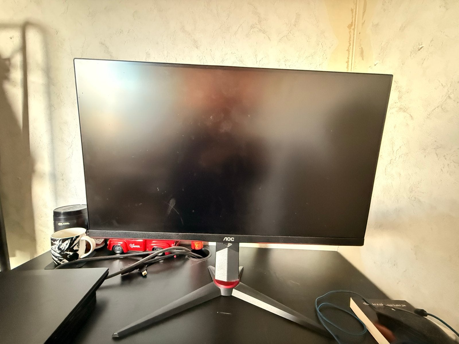 AOC 24G2U/BK 24 inch Full HD Gaming Monitor, IPS, 101 t/m 150 Hz, In hoogte verstelbaar, Full HD