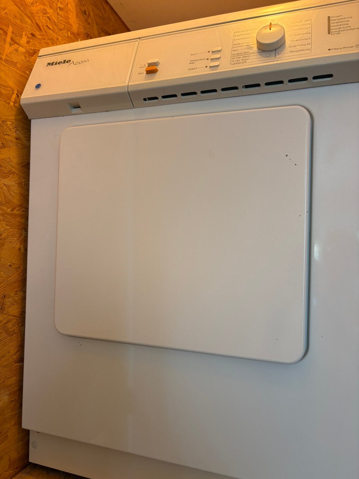 Miele droger, Witgoed en Apparatuur, Ophalen, Zo goed als nieuw, Luchtafvoer, 85 tot 90 cm