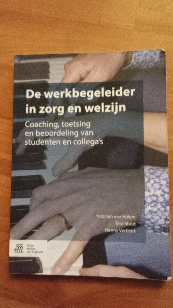 Nicolien van Halem - De werkbegeleider in zorg en welzijn, Gelezen, Ophalen of Verzenden, MBO, Nicolien van Halem, Tera Stuut & Henny Verbeek
