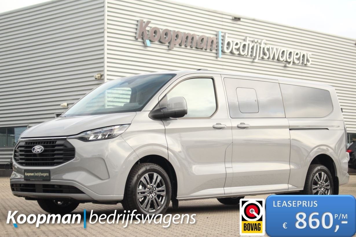 Ford Transit Custom 2.5 PHEV 233pk L2H1 Kombi Limited | 8-Pe, Auto's, Ford, Automatische klimaatregeling, 8 stoelen, 1850 kg, 2467 kg