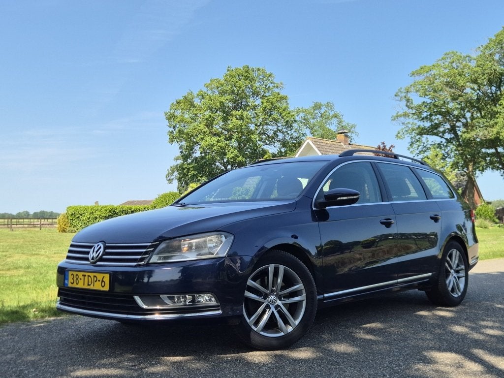 Volkswagen Passat Variant 1.4 TSI Comfl. BlM (bj 2012), Auto's, Volkswagen, Automaat, Euro 5, Blauw, Origineel Nederlands