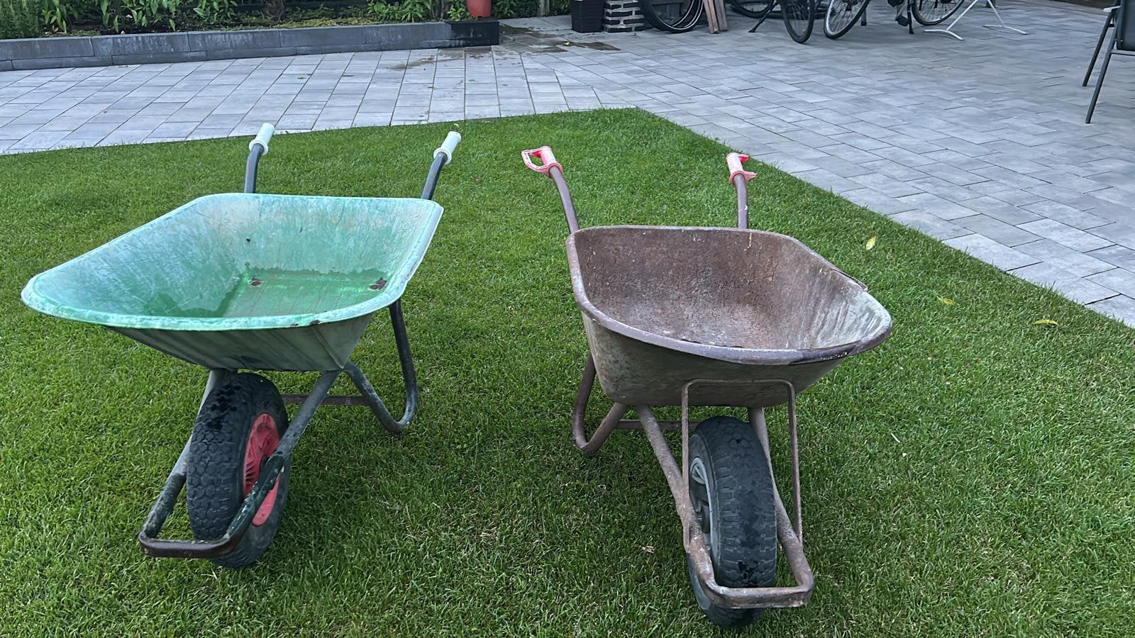 Kruiwagens, Verzenden, Zo goed als nieuw