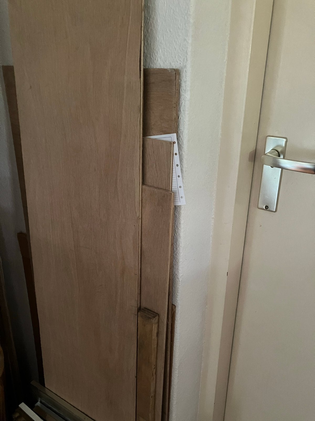 Diverse houten planken (triplex), Gebruikt, Minder dan 25 mm, Ophalen of Verzenden, Balk