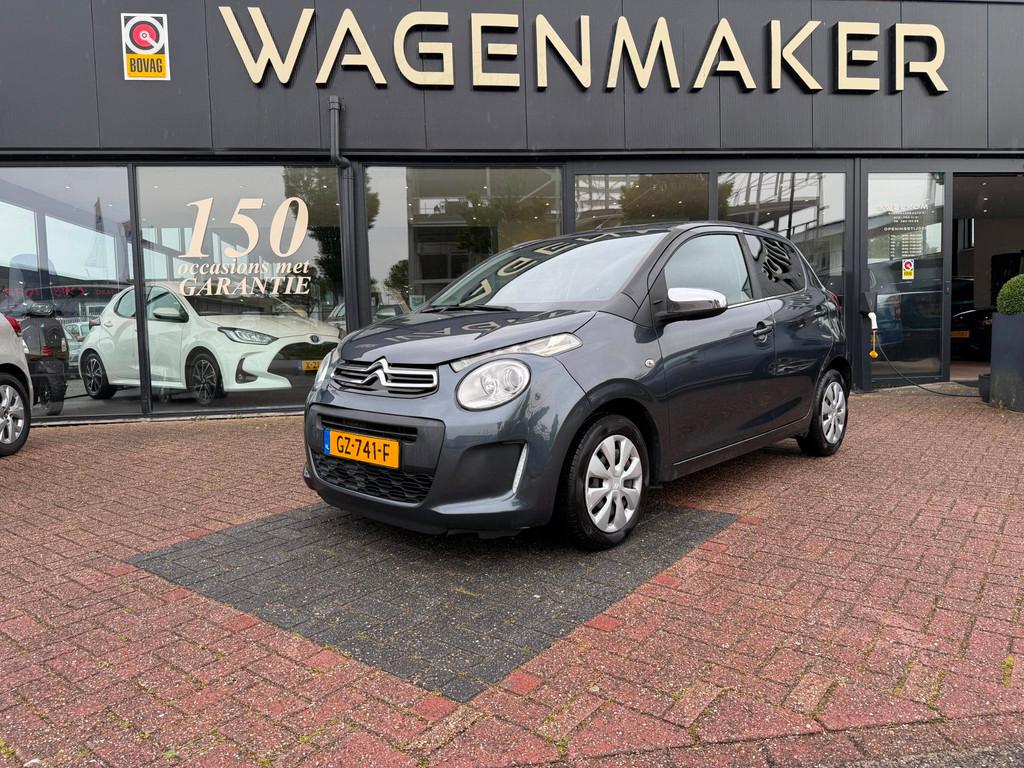 Citroen C1 1.0 e-VTi Style Edition Airco|Elektrisch pak|NAP, Voorwielaandrijving, Stof, Gebruikt, Euro 6