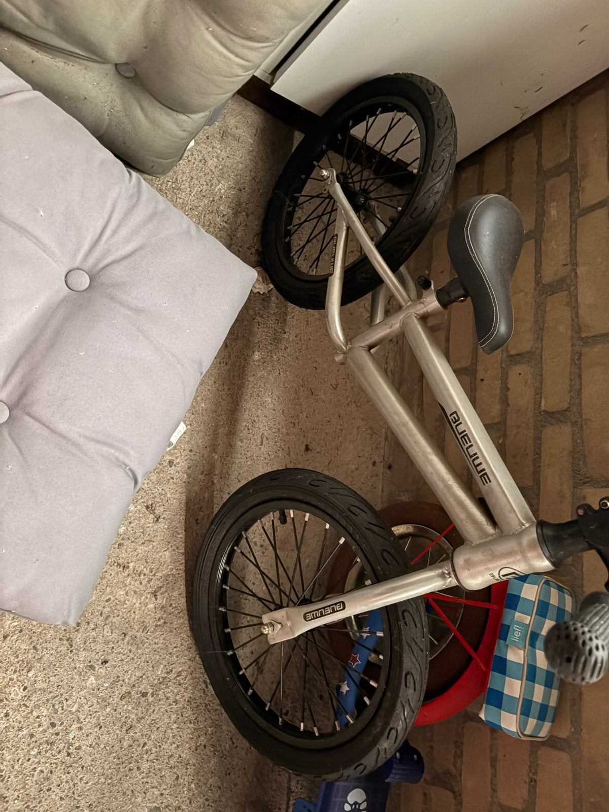 Bueluwe kinderfiets - 16 inch LOOPFIETS, Ophalen of Verzenden, Gebruikt, Terugtraprem, 16 tot 20 inch