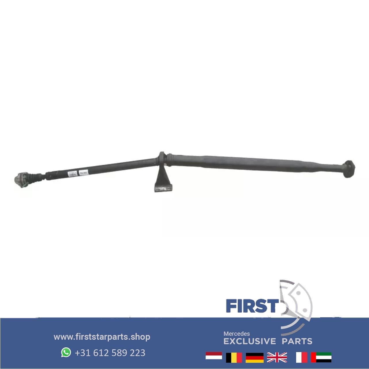 A1760100 TRANSMISSIE CARDANAS CARDAN COMPLEET Mercedes A KLA, Gebruikt, -, Ophalen of Verzenden, -