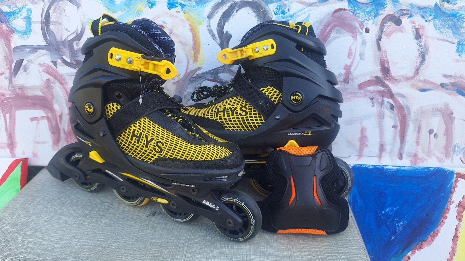 HYS Sports verstelbare inline skates, maat 37-40, Sport en Fitness, Schaatsen, Zo goed als nieuw, IJshockeyschaatsen, Overige merken