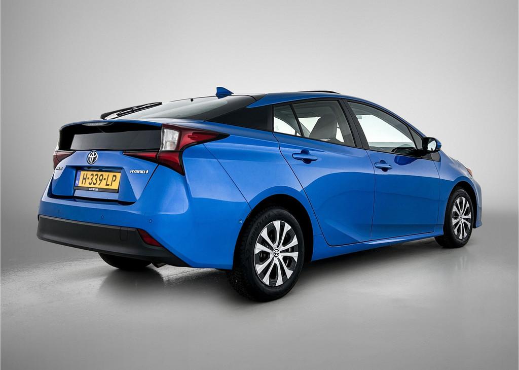 Toyota Prius 1.8 Executive | Navigatie | Cruise Control | Ai, Auto's, 12 maanden, Blauw, 122 pk, Bedrijf