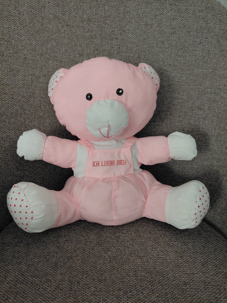 Knautschi puffalump (CEGU) roze, Overige merken, Overige karakters, Beer, Ophalen of Verzenden