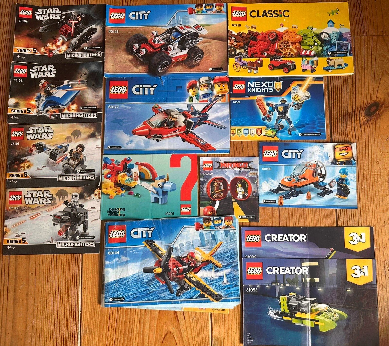 Lego boekjes, Ophalen, Zo goed als nieuw
