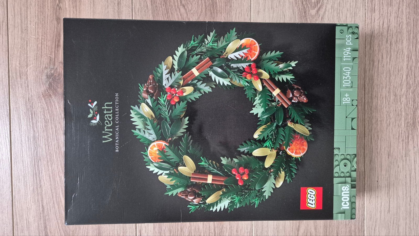 Nieuwe LEGO Kerstkrans (Botanical Collection), Ophalen, Nieuw, Overige merken