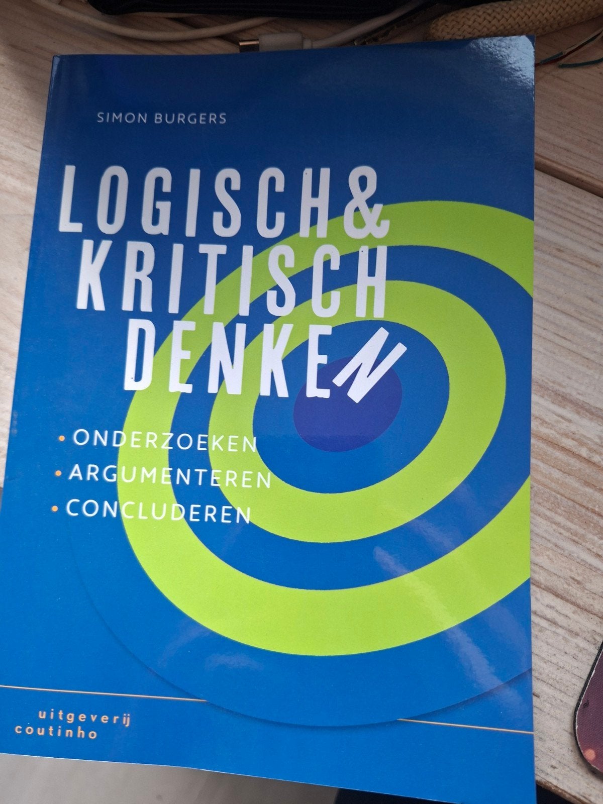 Logisch & Kritisch Denken - Simon Burgers, Simon Burgers, Zo goed als nieuw, Gamma, HBO
