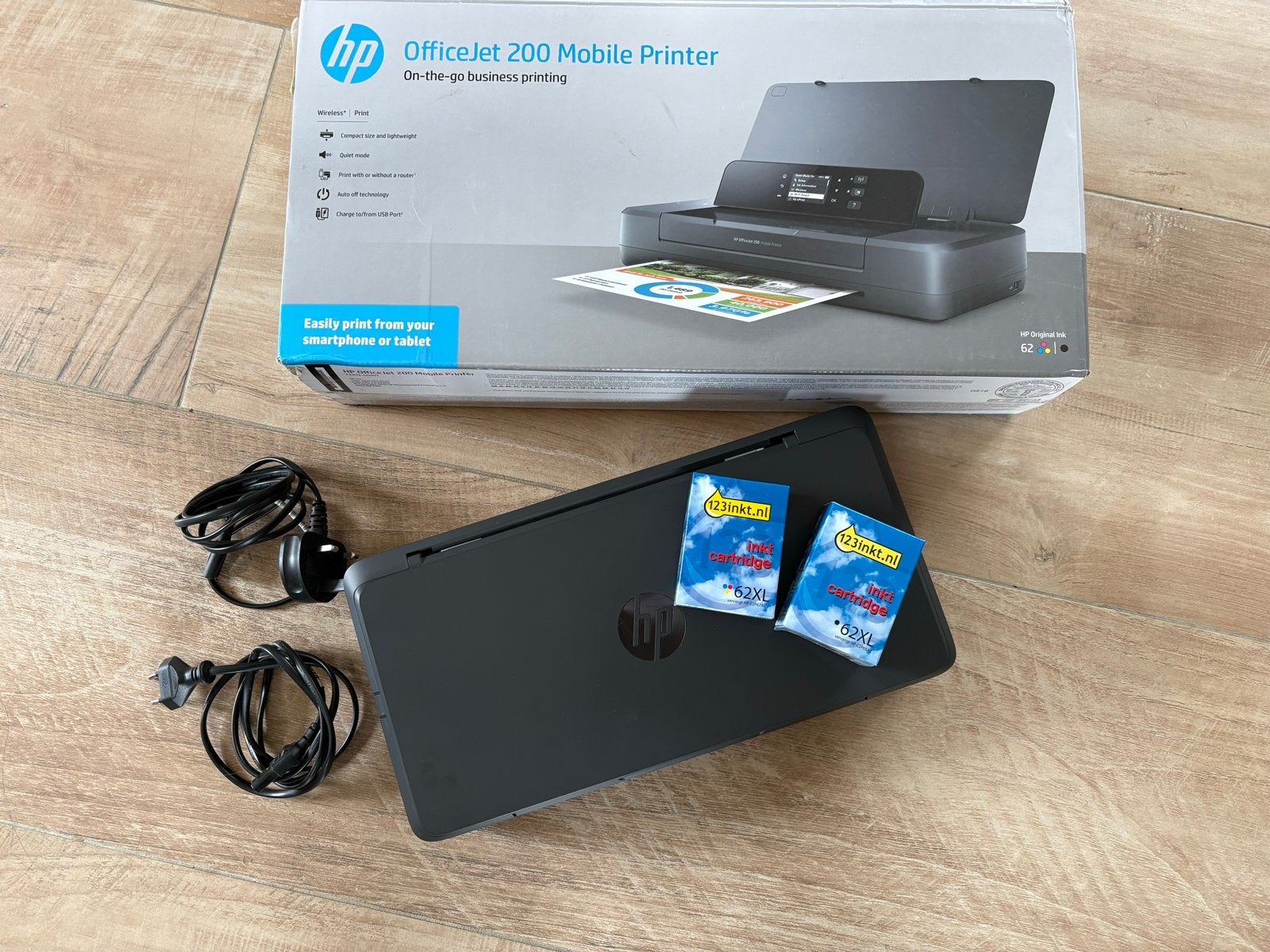 HP OfficeJet 200 Mobiele Printer met inkt, Computers en Software, Printers, Printer, Inkjetprinter, Kleur printen, Ophalen of Verzenden