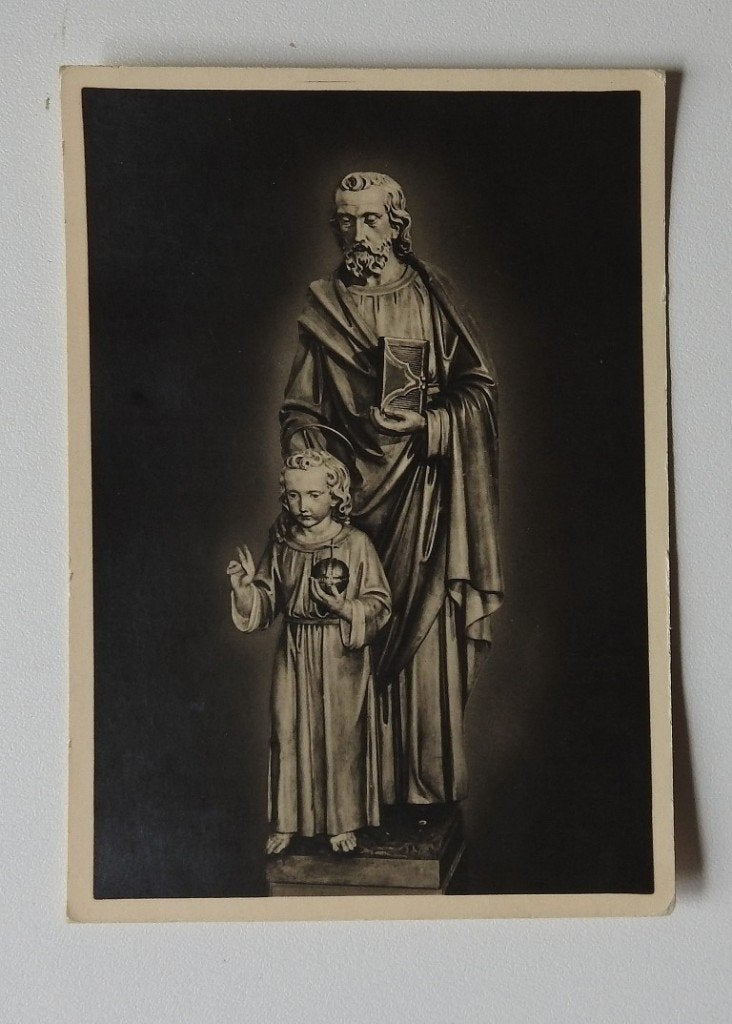Gebedskaartje tot St Jozef, Verzenden, Bidprentje