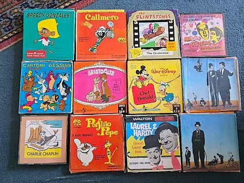 Klein partijtje super 8 speelfilms., Audio, Tv en Foto, Filmrollen, Ophalen of Verzenden, 8mm film