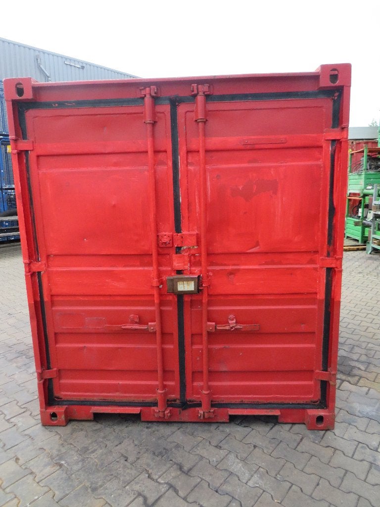 container opslagcontainer met stelling  stalen vloer, Doe-het-zelf en Verbouw, Ophalen, Gebruikt, Container, Zandhaarweg