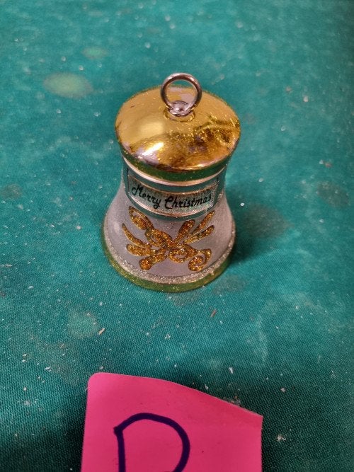 kerstbel rvs met gouden strik [b94], Ophalen of Verzenden, 'T Olde Gre-j, Info@toldegrej.nl, Endepoelstraat 20f Didam