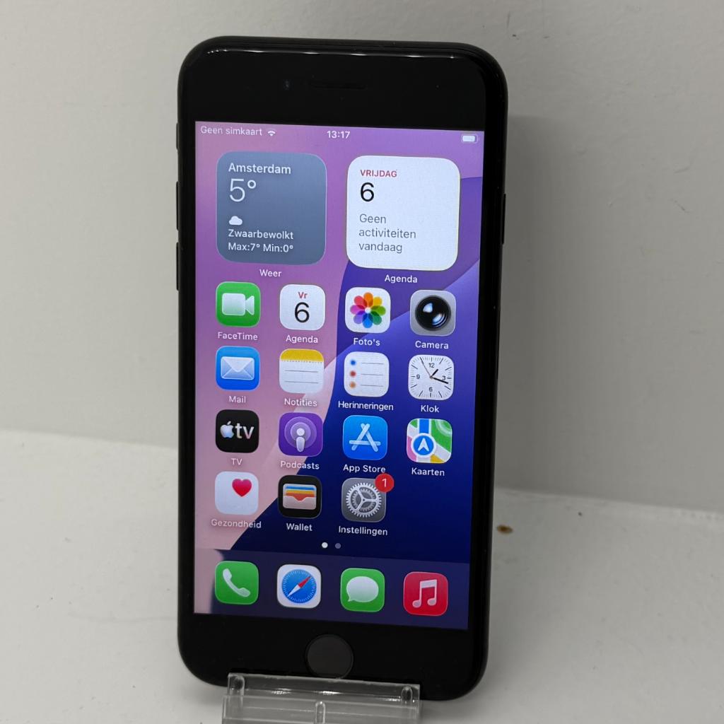 iPhone SE 2020 64GB Zwart | Nieuwe accu | Met garantie, Telecommunicatie, Mobiele telefoons | Apple iPhone, Gebruikt, Toulonselaan 72
